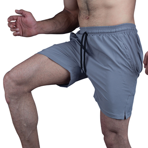 Shorts à séchage rapide et évacuant l'humidité pour la salle de sport, la course à pied et un style de vie actif, style décontracté avec ajustement réglable et poches sécurisées - Product Image 4