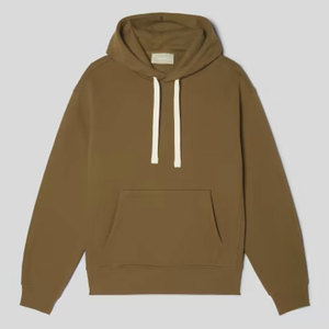 Sudaderas con capucha de invierno para hombre de tendencia Material polar de gran tamaño Logotipo personalizado Bordado Peso pesado Manga larga Moda suave y cálida - Product Image 5