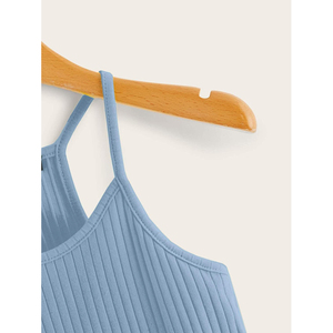 เสื้อครอปสำหรับผู้หญิงเสื้อครอปผ้าฝ้าย100% แฟชั่นฤดูร้อน - Product Image 3