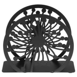 Porte-mouchoirs en fer antique magnifiquement conçu en gros et détails ornés pour une touche luxueuse et fonctionnelle aux intérieurs - Product Image 4