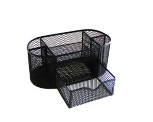 Multi-Purpose Deep Flexible Iron <b>Wire</b> <b>Storage</b> <b>Basket</b> Kitchen and Bathroom Organizer Caddy - Product Image 6