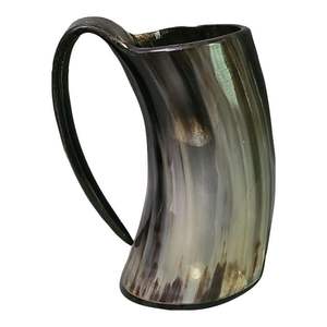 Cuerno de vaca y buey de búfalo de la mejor calidad, tazas para beber, cuerno vikingo DE LA India, taza de cuerno Vikingo, jarra para fiesta de club, jarra de cerveza de SCI - Product Image 3