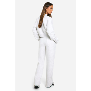 Wholesale womens slim fit tracksuit set with yoga style two piece design fashionable sportswear for girls - Product Image 2