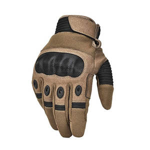 Gants tactiques de haute qualité pour hommes Gants en cuir à écran tactile pour les activités de plein air - Product Image 5
