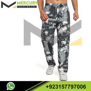 บุรุษกลางแจ้งน้ําหนักเบากางเกงยุทธวิธีการเดินป่าล่าสัตว์หลายกระเป๋ากางเกงคาร์โก้ - Product Image 3