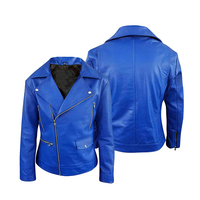 Blousons de moto d'hiver en toile bleue de haute qualité pour deux motards, avec ceinture ajustable, écologiques, faible MOQ, en promotion