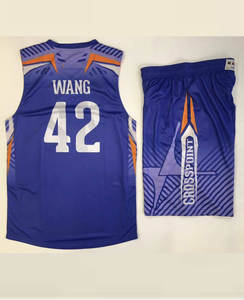 Uniformes de Baloncesto con Impresión Digital Completa, Conjuntos de Camiseta y Pantalones Cortos de Baloncesto de Malla de Poliéster, Jersey de Baloncesto - Product Image 3