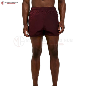 OEM Short de fitness professionnel grande taille en maille à séchage rapide personnalisé de haute qualité pour la gym vente en gros Short de course pour hommes - Product Image 3