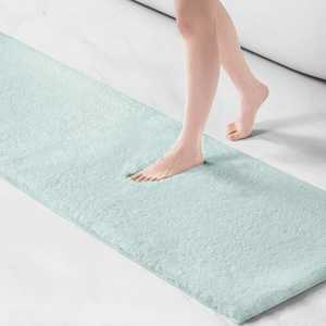 Super Water Absorbent Anti-Slip Bath <b>Mat</b> Long Hair Bathroom Floor <b>Mat</b> for Home Decoration Bedroom <b>Door</b> <b>Mat</b> - Product Image 1