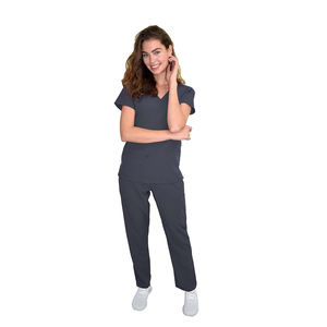 2025 Design unisexe haute qualité hôpital médical gommage costume vestes Logo personnalisé uniformes ensembles pour médecins et infirmières - Product Image 1