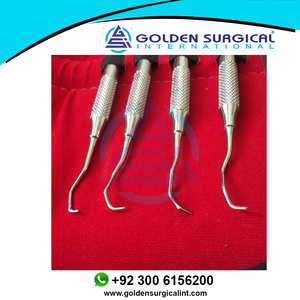 Curetas Dentales Gracey Juego de 8 Escalador Periodontal Kit de herramientas dentales Limpieza de dientes Cálculo Juego dental Instrumentos quirúrgicos - Product Image 4