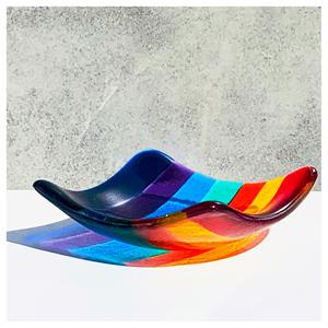 Bol et plat de service de luxe écologiques faits à la main, personnalisables, en résine polie, compatibles lave-vaisselle, pour les fêtes, fabriqués en Inde - Product Image 3