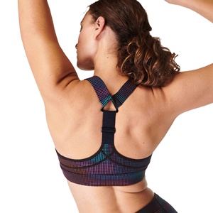 Custom Wholesale Women's Fitness Wear Solid <b>Pattern</b> Yoga Sports Bra and <b>Legging</b> Sets Active Wears - Product Image 6