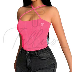 Top Deportivo Corto Personalizado Ligero de Primera Calidad, Diseño Nuevo de Verano para Mujer, Secado Rápido, Transpirable y Ecológico - Product Image 5