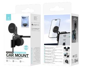 Top Selling Luxury High Grade Wholesale Universal Magnetic Adjustable Height ABS Plastic Mobile <b>Phone</b> <b>Holder</b> in Car - Product Image 5