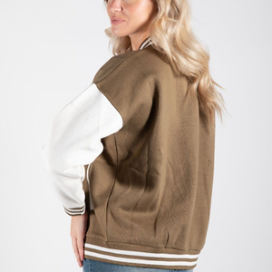 Vente en gros, offre spéciale, veste universitaire pour femmes, blouson de baseball surdimensionné, veste en laine mélangée de haute qualité sur mesure Letterman - Product Image 3