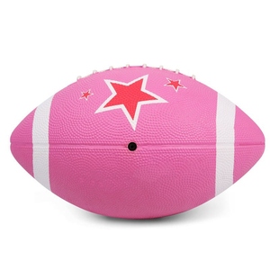 Balón de Rugby de Cuero PU Duradero con Logotipo Personalizado Impreso, Balón de Entrenamiento para Partidos, Venta al por Mayor OEM - Product Image 3