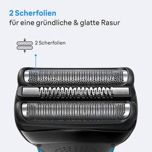 Tête de rasage pour rasoir électrique Braun Series 3 21B-Pièce de rechange d'origine compatible avec tous les rasoirs Braun Series 3 - Product Image 2