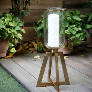 2026 Antique <b>Gold</b> Metal <b>Candle</b> <b>Pillar</b> Holder Best Seller - Product Image 4