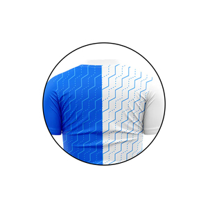 ชุดยูนิฟอร์มอเมริกันฟุตบอลแบบพิมพ์ลายคุณภาพสูง ระบายอากาศได้ดี สำหรับทีมวิทยาลัย 7 คนต่อทีม  ไซส์ใหญ่ แห้งเร็ว ผลิตจากโพลีเอสเตอร์ 100% - Product Image 4