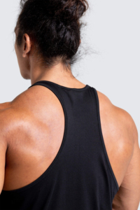 Venta caliente logotipo personalizado hombres chaleco algodón camisetas sin mangas deportes transpirable blanco gimnasio acanalado camiseta sin mangas hombres para la venta - Product Image 5