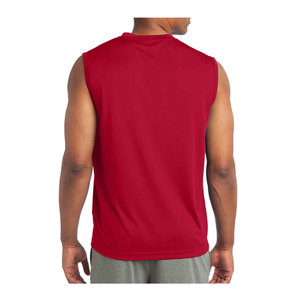 Sun Faded Sweat Wicking Gym Stringer Tank Tops para hombres Ropa de fitness hecha a medida Ropa de gimnasio ligera Venta al por mayor Pakistán - Product Image 2