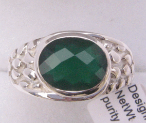 Natural Green Onyx <b>Ring</b> for Women 925 Sterling Silver with <b>Turquoise</b> Stone Pear Cut Gemstone <b>Ring</b> Shah Gems for Everyday Wear - Product Image 1