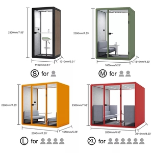 Cabina Acústica <span class=keywords><strong>de</strong></span> Oficina <span class=keywords><strong>de</strong></span> Instalación Rápida, Sala <span class=keywords><strong>de</strong></span> Video en Vivo Insonorizada, Cabina Acústica <span class=keywords><strong>de</strong></span> Oficina Privada, Cabina Telefónica Móvil para Llamadas Telefónicas - Product Image 5