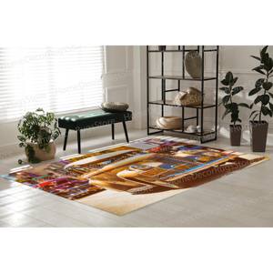 Alfombra con Estampado de Auto Clásico, Diseño Chevrolet KA 1940, Tacto Suave para Cuarto de Niño, Alfombra de Tapiz - Product Image 3