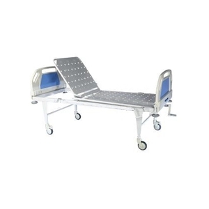 Le lit médical manuel en métal de conception Semi-Fowler pour les soins à domicile et les soins infirmiers hospitaliers améliore le confort et la commodité des patients - Product Image 4