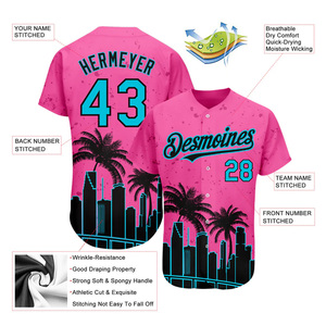 Maillot de baseball personnalisé unisexe | Chemise imprimée par sublimation en polyester | Maillot de baseball homme pas cher en gros - Product Image 2