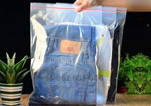 Bolsas de plástico con cremallera transparente Bolsa con cierre de cremallera Bolsas con cremallera - Product Image 6