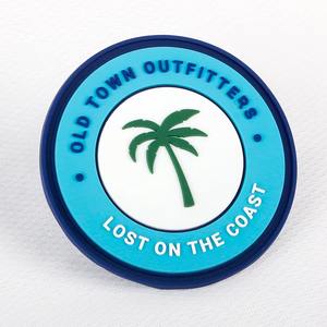 Badges en PVC thermocollants de conception personnalisée avec nom de marque Logo 3D en relief personnalisé pour patchs Velcro - Product Image 5