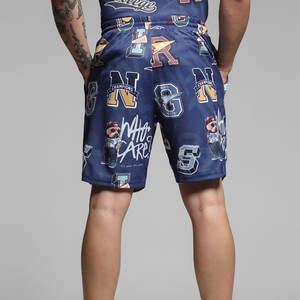 Shorts de sublimation de conception appropriée d'usine à prix raisonnable meilleur article shorts d'impression pour hommes - Product Image 3