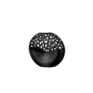 Vase à fleur en métal de luxe personnalisé écologique de conception Simple moderne la plus vendue décoration de mariage d'hôtel à la maison standard européenne - Product Image 3