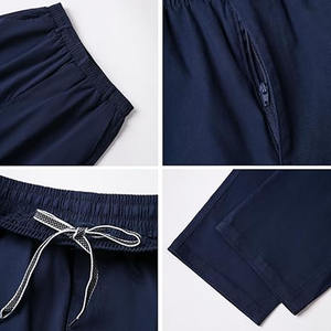 Pantalon de pull à fourrure ample pour hommes avec LOGO personnalisé Pantalon d'hiver en tricot long en mohair Cordon de serrage décontracté téléchargé par Dress Sports - Product Image 5