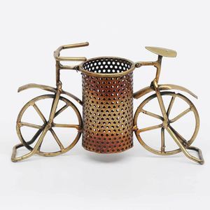 Portalápices de bicicleta de metal de cobre para decoración del hogar - Product Image 2