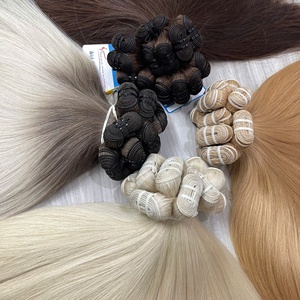 Extensiones de Cabello Humano Vietnamita de Doble Trama de Primera Calidad para Salón de Belleza, Extensiones de Cabello de Lujo con Doble Trama - Product Image 2