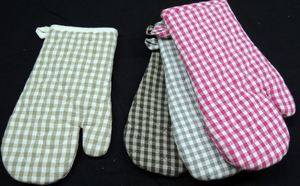 ชุดถุงมือและหม้อ,ทนความร้อนไมโครเวฟเครื่องมือผ้าฝ้าย100% ซิลิคอนสนับสนุนผู้ผลิตราคาถูกขายส่ง - Product Image 6