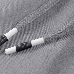 ชุดวอร์มผู้ชายขายดี น้ำหนักเบา ระบายอากาศได้ดี ผลิตจากผ้าโพลีเอสเตอร์/คอตตอน ดีไซน์ทันสมัย ลายเรียบ - Product Image 5