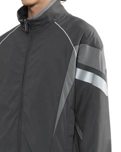 Custom Breathable Zipper <b>Summer</b> Vintage Polyester Plus Size <b>Men's</b> Windbreaker Waterproof <b>Jacket</b> For <b>Men</b> - Product Image 4