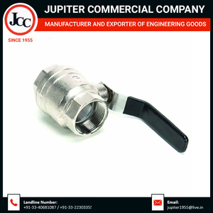 บอลวาล์วทองเหลืองควบคุมด้วยตนเองผลิตจากอินเดียปรับแต่งได้สำหรับใช้งานในน้ำ - Product Image 6