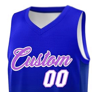 En couleur bleue Hommes Porter des ensembles uniformes de basket-ball Sportswear Basketball Jersey Bsci Summer Basketball Shorts - Product Image 4