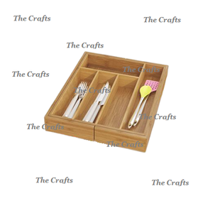 Plateau à couverts support de rangement de cuisine plateau à couverts pour couverts cuillères fourchettes porte-couteaux au prix le plus bas - Product Image 3