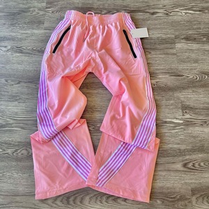 Wholesale Custom Streetwear Baggy Spandex Wide Leg Waterproof Stripe <b>Track</b> Windbreaker <b>Pants</b> Nylon for Men - Product Image 4