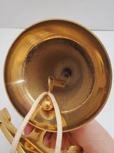 Cloche en laiton exclusive, finition design, cloche de qualité supérieure en laiton, adaptée au temple, à l'entrée de la maison, au jardin nautique et à l'extérieur - Product Image 6