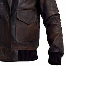 Chaqueta de cuero para adultos de diseño exquisito para hombre, chaqueta de invierno de cuero para hombre, chaqueta de cuero para hombre moderno - Product Image 4