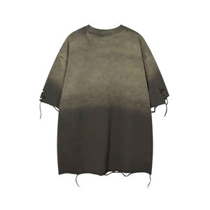 เสื้อยืดผ้าฝ้าย100% สำหรับผู้ชายทรงโอเวอร์ไซส์ผ้า180gsm น้ำหนัก - Product Image 2