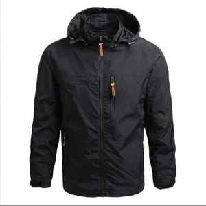 Jacket for man Customs Logo And Design Coat <b>Camping</b> Hiking Jacket Men's Casual Waterproof Jacket <b>Windbreaker</b> Men Outerwear - Product Image 3