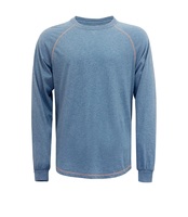 Chemise à manches longues en coton respirant ignifuge pour hommes, taille plus, 4 oz, ultra-légère, couche de base CAT1, ignifuge, été